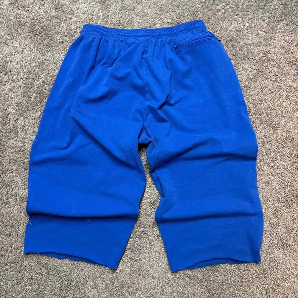 Vintage Nike Royal Blue Athletic Sweatshorts with Embroidered Logo